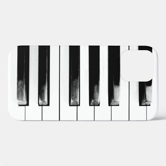 Coques Case-Mate iPhone Touches de piano antiques (Verso (horizontal))
