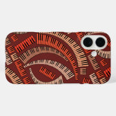 Coques Case-Mate iPhone Touches de piano courbes (Verso (horizontal))
