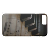 Coques Case-Mate iPhone Touches de piano de musique antique (Dos (Horizontal))