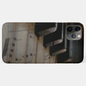 Coques Case-Mate iPhone Touches de piano de musique antique (Dos (Horizontal))