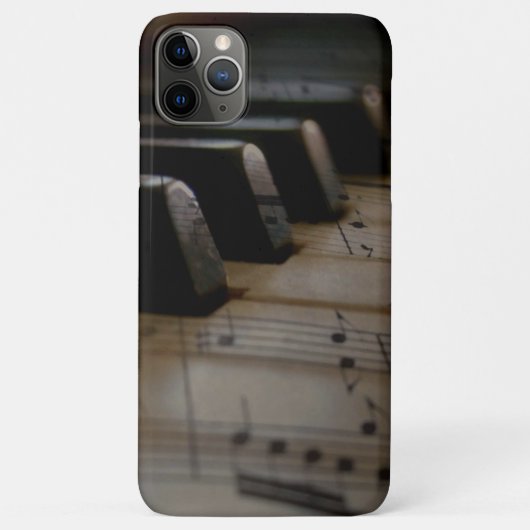 Coques Case-Mate iPhone Touches de piano de musique antique (Dos)