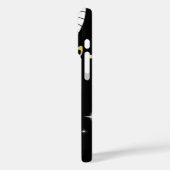 Coques Case-Mate iPhone Touches de piano et notes de musique d'or (Verso / Gauche)