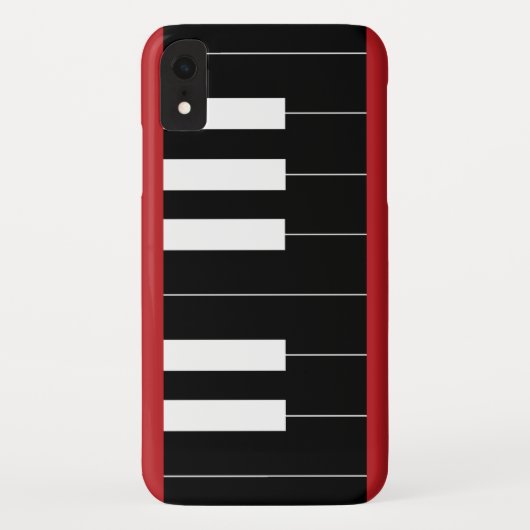 Coques Case-Mate iPhone Touches de piano inversées (Dos)