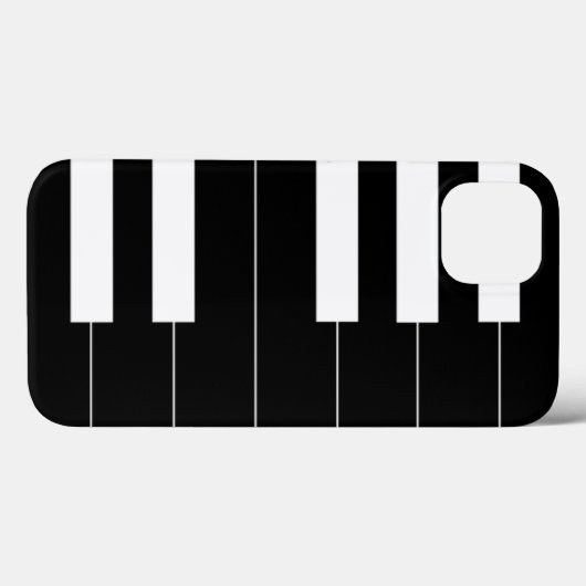 Coques Case-Mate iPhone Touches de piano inversées (Verso (horizontal))