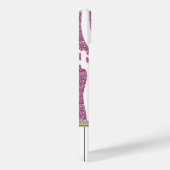 Coques Case-Mate iPhone Touches de piano Parties scintillant rose Zebra Im (Verso / Droite)