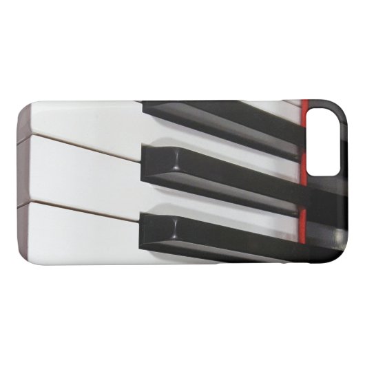 Coques Case-Mate iPhone touches piano macro (Dos (Horizontal))