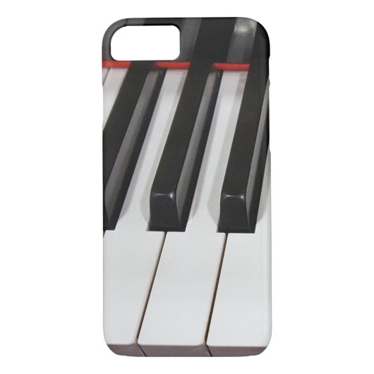 Coques Case-Mate iPhone touches piano macro (Dos)