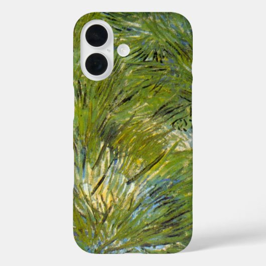 Coques Case-Mate iPhone Touffes d'herbe par Vincent van Gogh (Verso)