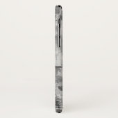 Coques Case-Mate iPhone Tough Biker Black Lace Up Boots Drawing (Dos/Gauche)