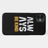 Coques Case-Mate iPhone Toujours être gentil (Dos (Horizontal))