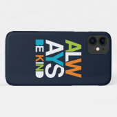 Coques Case-Mate iPhone Toujours être gentil (Dos (Horizontal))