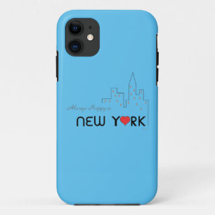 Etui iPhone Case-Mate Toujours heureux à New York