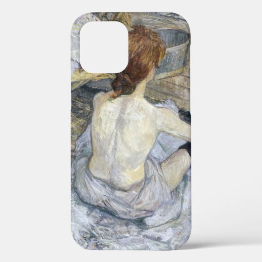 Coques Case-Mate iPhone Toulouse-Lautrec - Rousse / Toilettes (Verso)