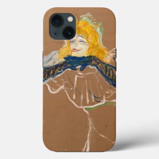 Coques Case-Mate iPhone Toulouse-Lautrec - Yvette Guilbert Singing (Verso)