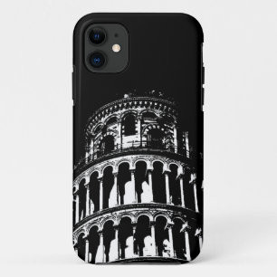 Etui iPhone Case-Mate Tour blanche noire de Pise Italie