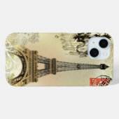 Coques Case-Mate iPhone tour chic paris girly eiffel (Verso (horizontal))
