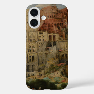 Coques iPhone 16 Tour de Babel par Pierre Bruegel l'Ancien