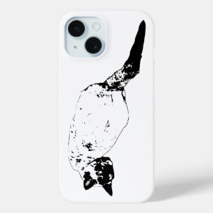 Coque Pour iPhone 15 Tour de chat confiant