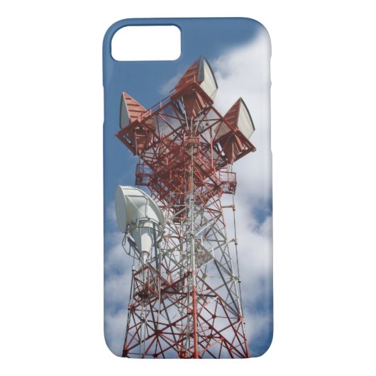 Coques Case-Mate iPhone Tour de télécommunications micro-ondes (Dos)