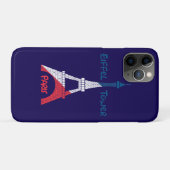 Coques Case-Mate iPhone Tour Eiffel (Dos (Horizontal))