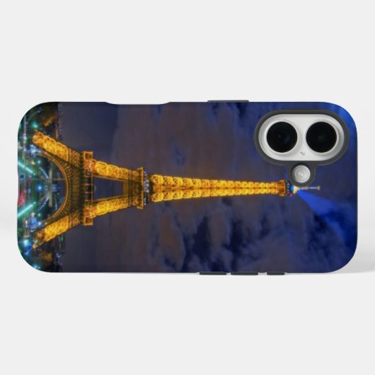 Coques Case-Mate iPhone Tour Eiffel (Verso (horizontal))