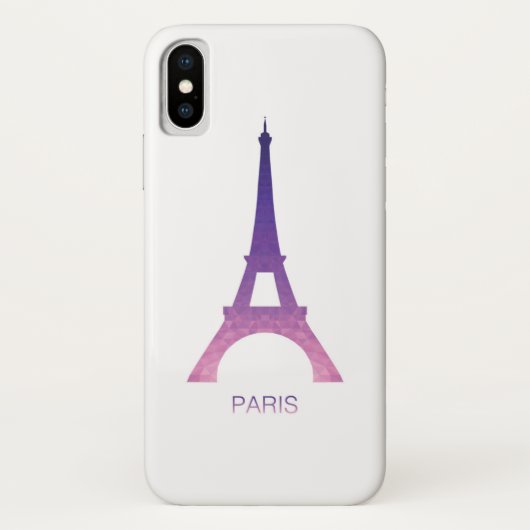 Coques Case-Mate iPhone Tour Eiffel abstrait (Dos)