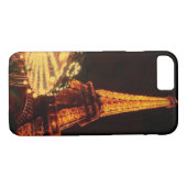 Coques Case-Mate iPhone Tour Eiffel après l'obscurité (Dos (Horizontal))