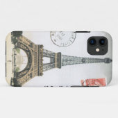 Coques Case-Mate iPhone Tour Eiffel de cru de cas de l'iPhone 5 (Dos (Horizontal))