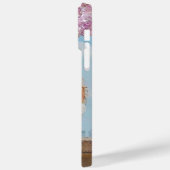 Coques Case-Mate iPhone Tour Eiffel de la fille romantique (Verso / Gauche)