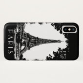 Coques Case-Mate iPhone Tour Eiffel de Paris (Dos (Horizontal))