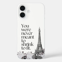 Tour Eiffel de Paris Art mural de citation motivat