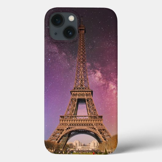 Coques Case-Mate iPhone Tour Eiffel en soirée (Verso)
