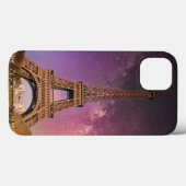 Coques Case-Mate iPhone Tour Eiffel en soirée (Verso (horizontal))