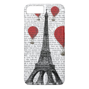 Case-Mate iPhone Case Tour Eiffel et Ballons rouges à air chaud
