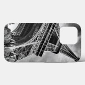 Coques Case-Mate iPhone Tour Eiffel Noir & Blanc Paris Europe (Verso (horizontal))