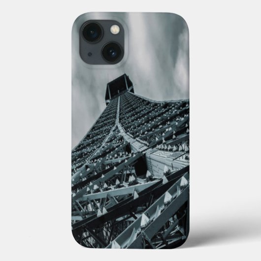 Coques Case-Mate iPhone Tour Eiffel Paris Acier et ciel (Verso)
