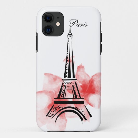 Coques Case-Mate iPhone Tour Eiffel romantique Paris (Dos)