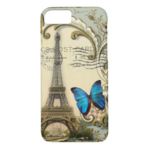 Case-Mate iPhone Case Tour Eiffel vintage de Paris de remous gatsby