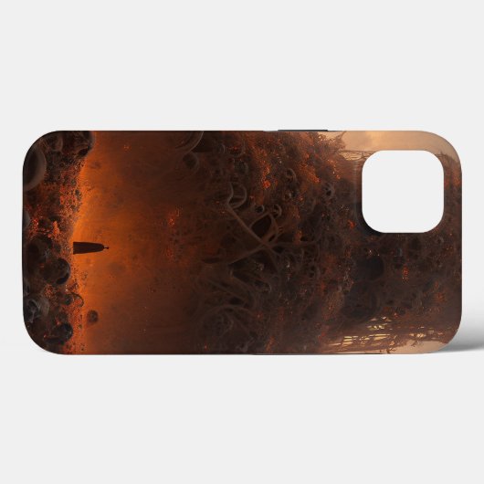 Coques Case-Mate iPhone Tour En Os Imaginaire Sombre Art (Verso (horizontal))