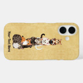 Coques Case-Mate iPhone Tour Feline Cat-Er-Pillar (Verso (horizontal))