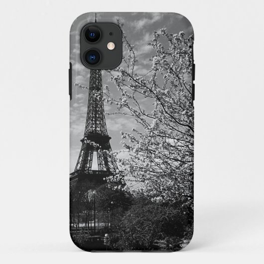 Coques Case-Mate iPhone Tour vintage Paris Eiffel (Dos)