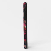 Coques Case-Mate iPhone tourbillon abstrait rose et violet (Dos/Gauche)