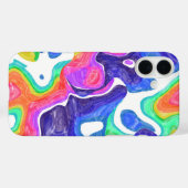 Coques Case-Mate iPhone Tourbillon arc-en-ciel (Verso (horizontal))