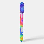 Coques Case-Mate iPhone Tourbillon arc-en-ciel (Verso / Droite)