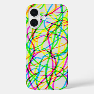 Coques iPhone 16 Tourbillon de couleurs