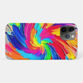 Coques Case-Mate iPhone Tourbillon de couleurs : Art Abstrait (Dos (Horizontal))