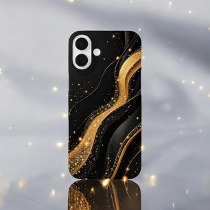 Coques iPhone 16 Plus Tourbillon d'or Majestic