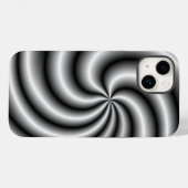 Coques Case-Mate iPhone Tourbillon en acier inoxydable (Verso (horizontal))