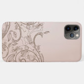Coques Case-Mate iPhone Tourbillon Floral Élégant (Dos (Horizontal))