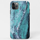 Coques Case-Mate iPhone Tourbillon noir vert (Dos)